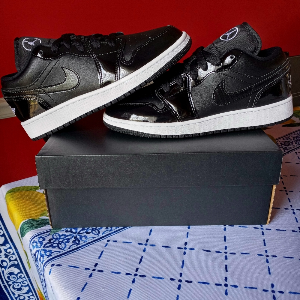 Nike Air Jordan 1 Low All Star Carbon Fiber Black